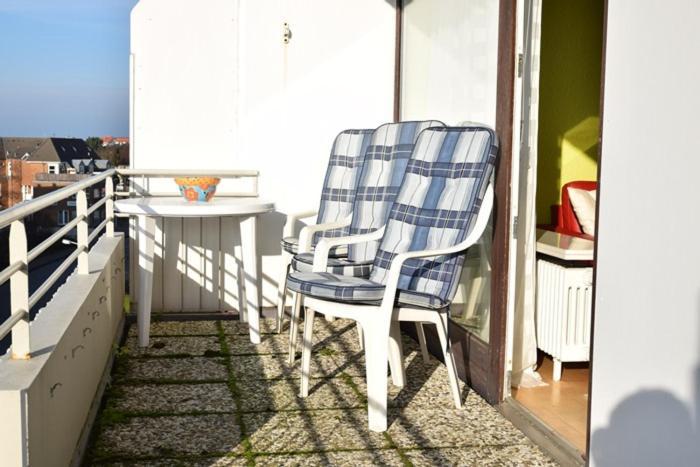 Geraeumiges 2-Zimmer-Appartement In Der 3. Etage Des Hauses. Westerland Eksteriør bilde